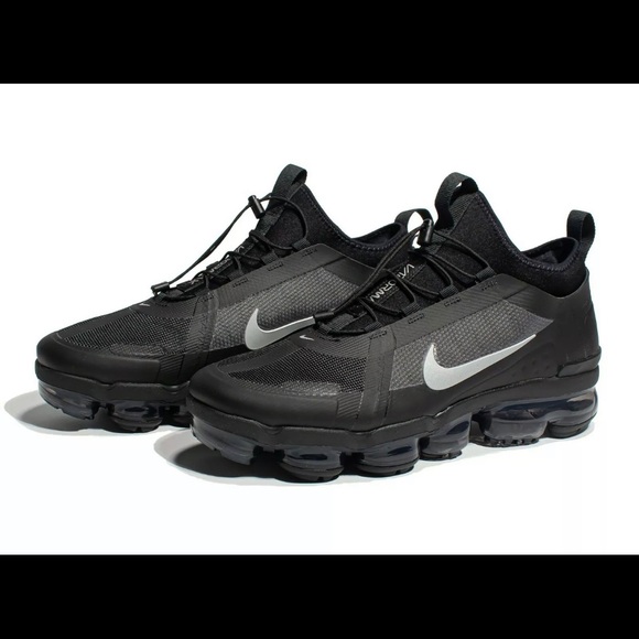 Nike Air Vapormax 2019 Utility Black Silver BV6351 - Picture 3 of 8
